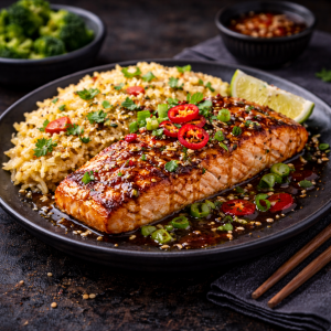 Salmon Teriyaki Fillet