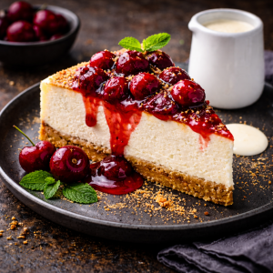 Cherry Cheesecake